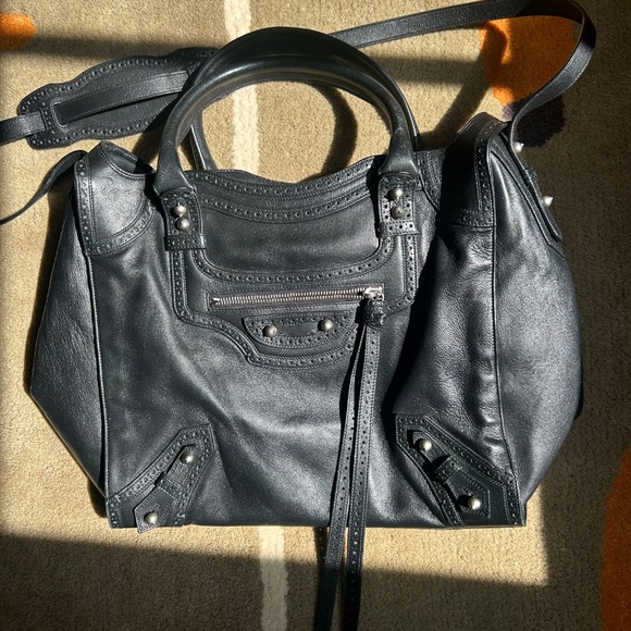 Balenciaga 2012 Black Smooth Calfskin Riva "Velo" - SOLD - Picture 14 of 15